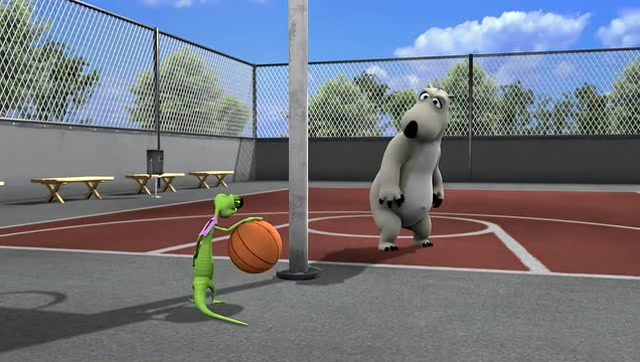 倒霉熊之打篮球