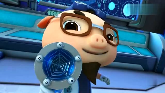 猪猪侠:无敌博士真是很热情呢给迷糊老师带了见面礼!