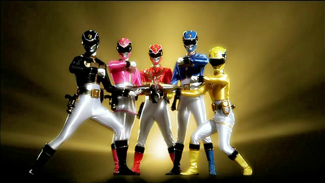 超能战队巨能武装初战,合力消灭大怪兽