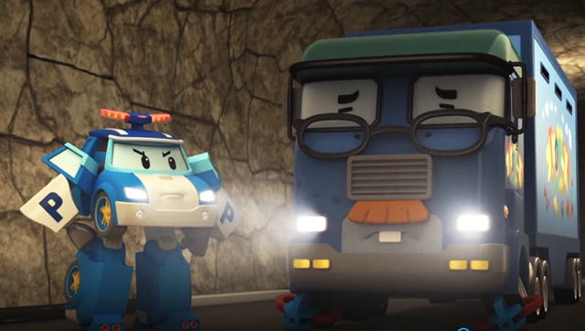 陌生人用漂亮玩具引诱孩子 波力救援队紧急出动拯救孩子卡通片