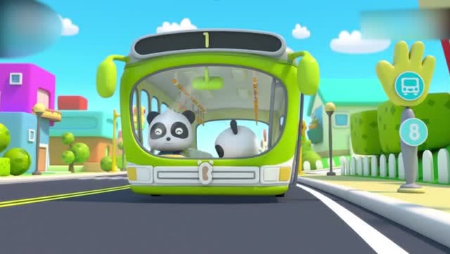 宝宝巴士:公共汽车司机,勤劳的公共汽车司机