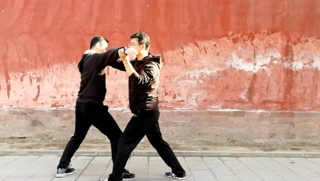 陈式太极拳实战技击技法讲解之闪通臂