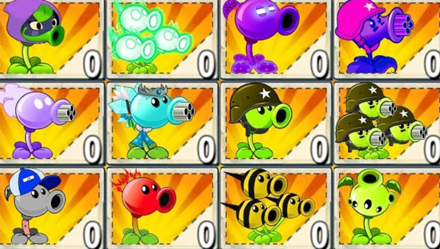 pvz各大豌豆射手最强终极挑战 第一弹