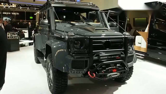 2018款巴博斯奔驰g550 4×4平方,霸气侧漏!