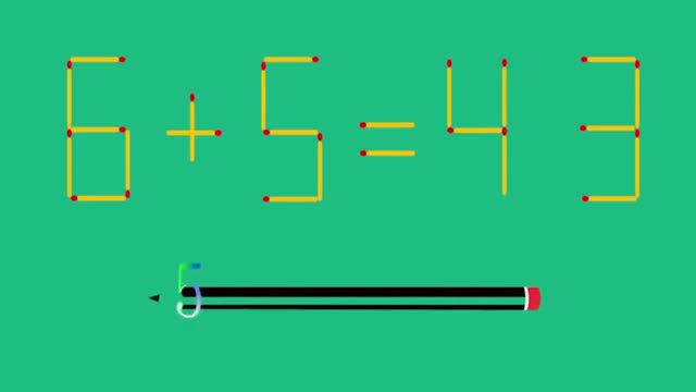 烧脑的题目:如何移动一根火柴修正16 7=3呢?