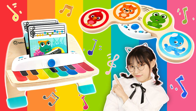 猫扎特玩具  猫扎特音乐课堂,hape电子琴电子鼓速学挑战!