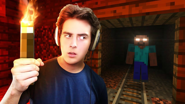 游游解说:我的世界真人版 地下洞穴大战him?