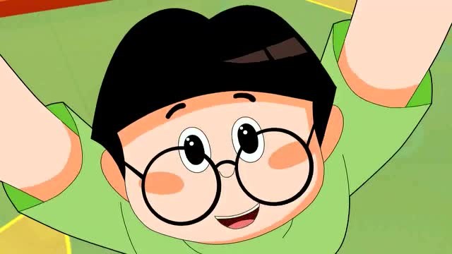 大头儿子和小明争抢变形金刚,结果变形金刚被大头儿子摔坏了