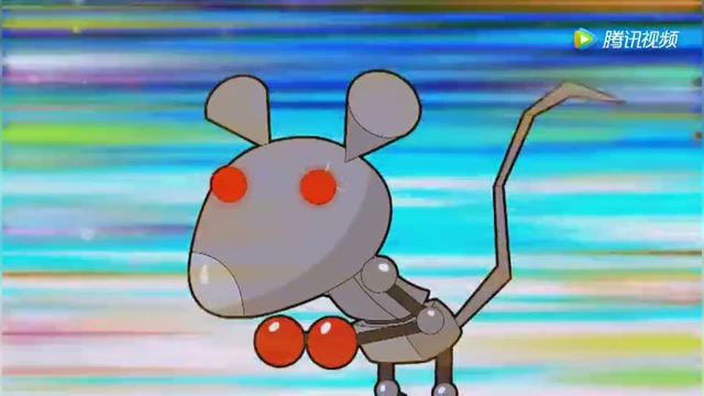 机器鼠抓小老鼠,不料出故障敌我不分,小头爸爸快跑!