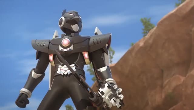 迷你特工队逃出去了遇到了雷 陶博士向雷道歉雷还亮出了受的伤