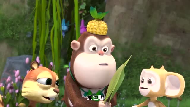 熊熊乐园:好多的蚊子,大家一起抓蚊子