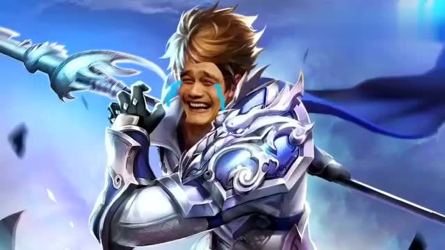 王者荣耀:打个蓝爸爸,谁的技能是红色的,我的血条呢