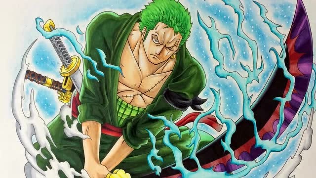 海贼王:手绘 索罗 三刀流