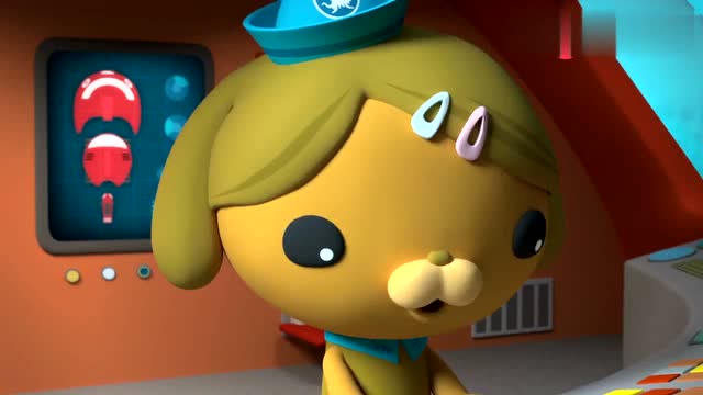 海底小纵队:达西西带着呱唧他们去海边度假了一起玩冲浪