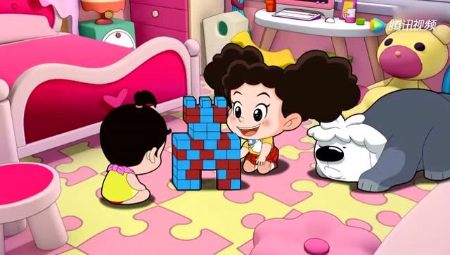 棉花糖:小妹妹和棉花糖一起玩公主游戏!