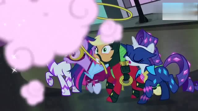 小马宝莉 超级反派之兽王水猴,提雷克,火龙