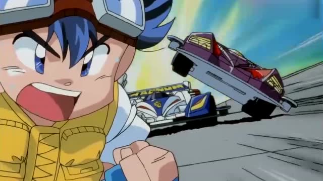 四驱兄弟,旋风冲锋数次破坏魔鬼司令的攻击,真是帅气!