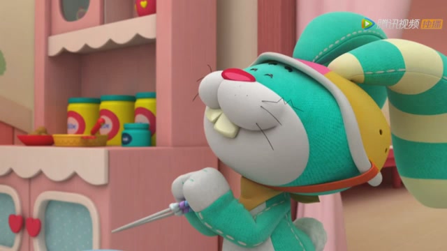 《彩虹宝宝》兔叨叨就是个大吃货,一提到吃高兴极了!