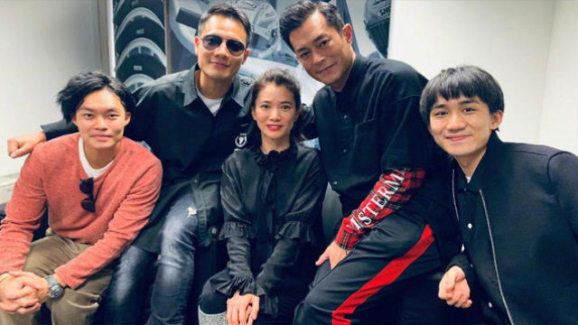 袁咏仪古天乐罕见同框,两人一起出席活动颜值依旧养眼