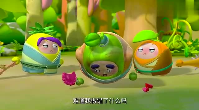 果宝特攻:橙留香和菠萝吹雪把陆小果一顿暴打,为什么要打我呢?