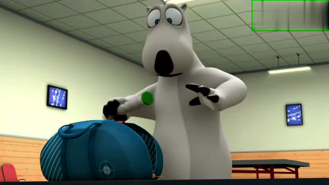 倒霉熊:乒乓球!