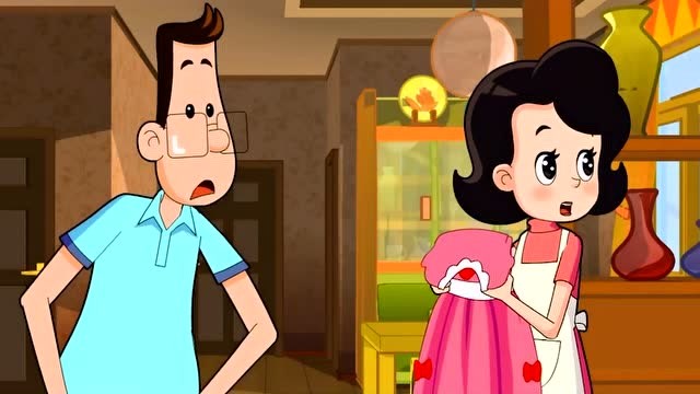 围裙妈妈的又有快递到了,小头爸爸不满说围裙妈妈买了太多东西了