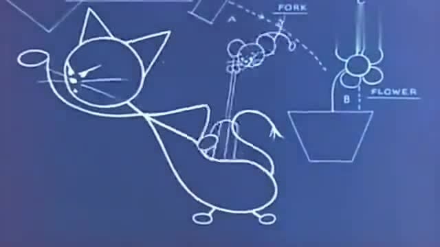 《猫和老鼠》厉害了,黑板上的画竞然活了,合伙把汤姆坑了