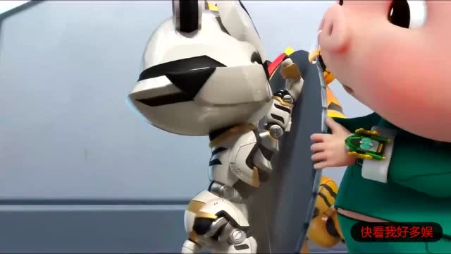 超级难对付的钢齿虎居然怕"小把戏"鼻涕猪表现不错