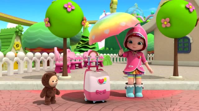 《彩虹宝宝》镇长和小雪慌慌张张干嘛呢?