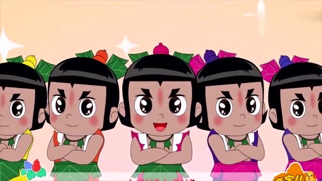 葫芦娃儿歌:漂亮的七彩峰