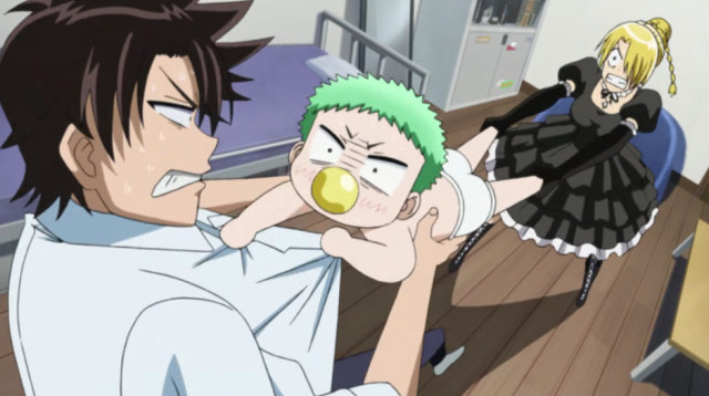 恶魔奶爸:男鹿被嘲讽是个脏东西?小贝鲁的反应无限助长他气焰!