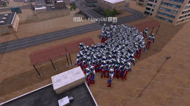史诗战争模拟器:250重装骑士对战280奥特曼,像是在踩蚂蚁