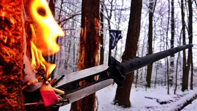 魔鬼也颤抖的m48战术长矛能点燃火柴吗?牛人亲测,画面让人震撼