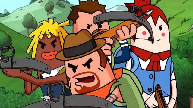 香肠派对:新游戏模式下,只能用十字弩近战武器!霸哥的show time!