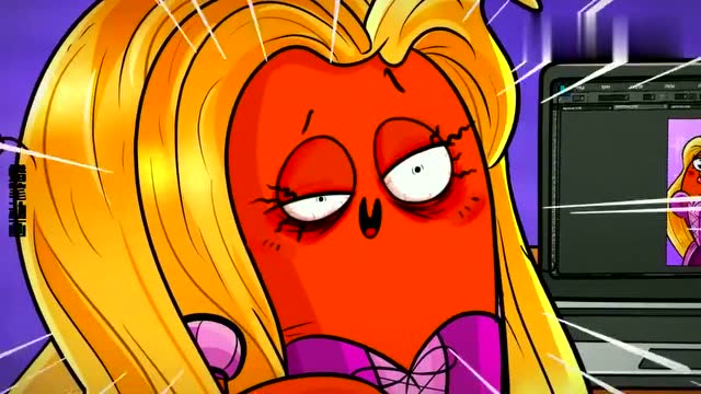 牛油果动画,鳄梨和迪斯尼公主的精彩故事!