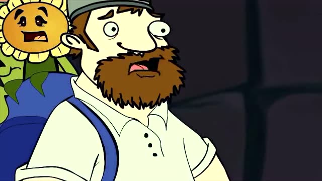 植物大战僵尸:戴夫带着植物们逃跑了