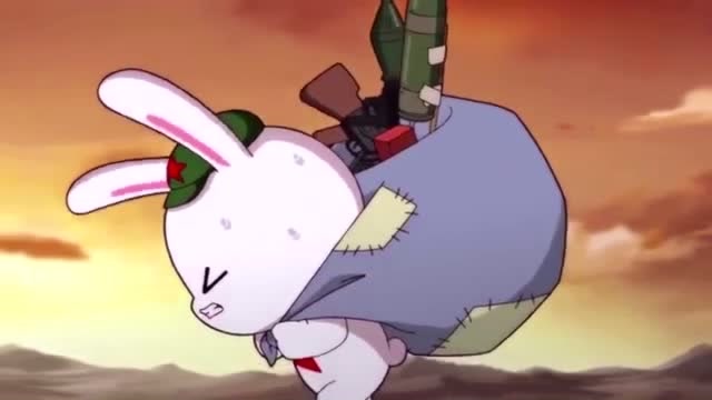 那年那兔:腹黑兔子没正行,小巴购买武器,自己拎着板砖就出来了!