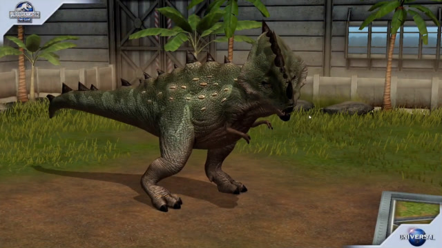 侏罗纪世界游戏第1014期:血量最多的恐龙厚鼻巨齿龙!恐龙公园