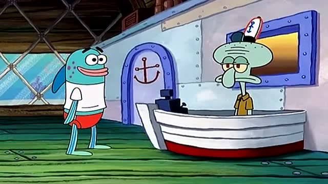 海绵宝宝:顾客来蟹堡王点餐,只需要说"poop"就可以了