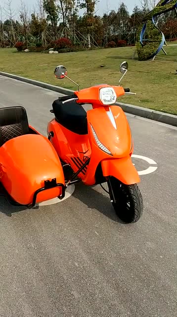 国内首款踏板边三轮