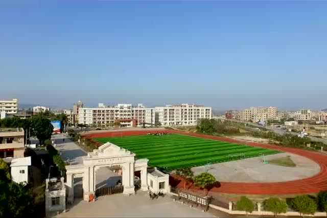 漳浦二中校园航拍全景林毅彬制作