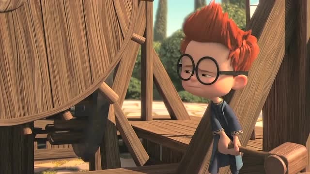 天才眼镜狗:男孩帮狗爸干活,操作太猛了,吓得达芬奇声音都变了