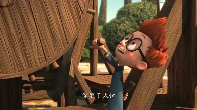 天才眼镜狗:男孩帮天才狗干活,操作太猛,吓得达芬奇声音都变了