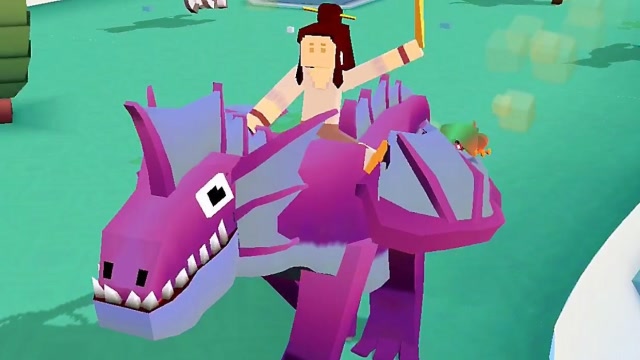 疯狂动物园:我骑着长城的"龙蜻蜓"来到奥林匹斯山,捉到一条龙