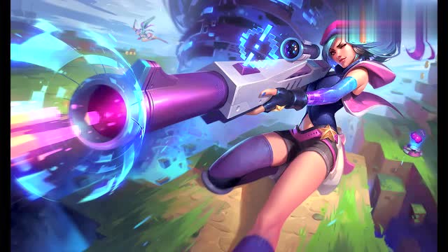 新皮肤电玩女神 女警