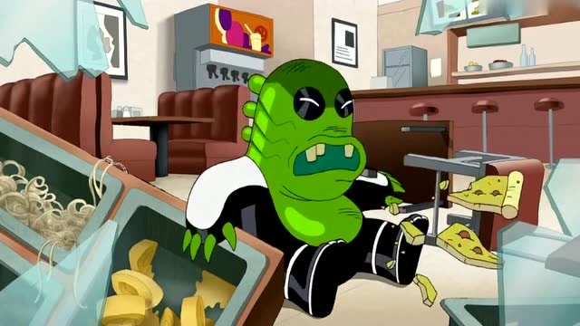 恶爆蛙好惨, 不仅丧失了正常的味觉, 还被暴走族欺负