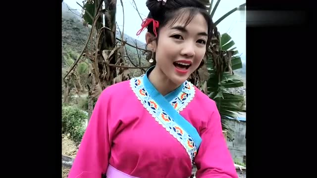 云南山歌:小姐姐唱山歌,人美歌甜,真是好听极了媲美歌手!