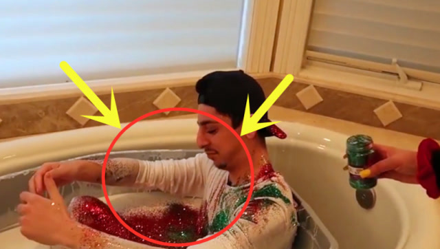 老外脑洞大开,502胶水也能泡澡?下一秒欲哭无泪!