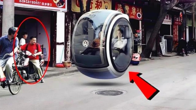成都街头发现高科技汽车,在空中悬浮行驶,我国制出磁悬浮汽车