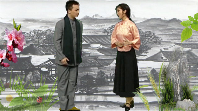 黄梅戏《二月》选段,表演:仝婷 梅院军